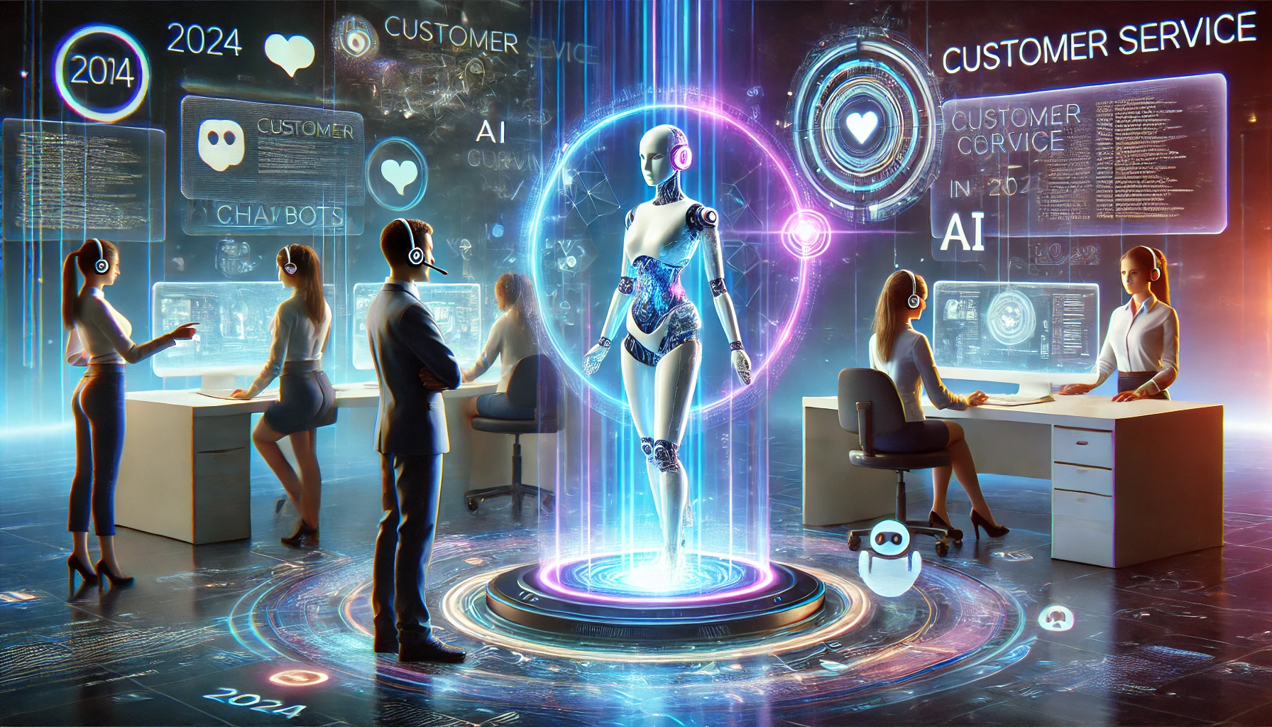 The Future of Customer Service in 2024: AI, Automation, and Human Touch